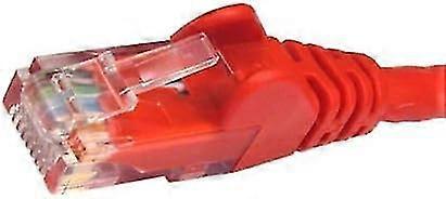 ? 3m RED Premium CAT5E (enhanced) Network Cable - Ethernet - LAN - Patch - Internet - Broadband - Router - Hub - Modem -10/100