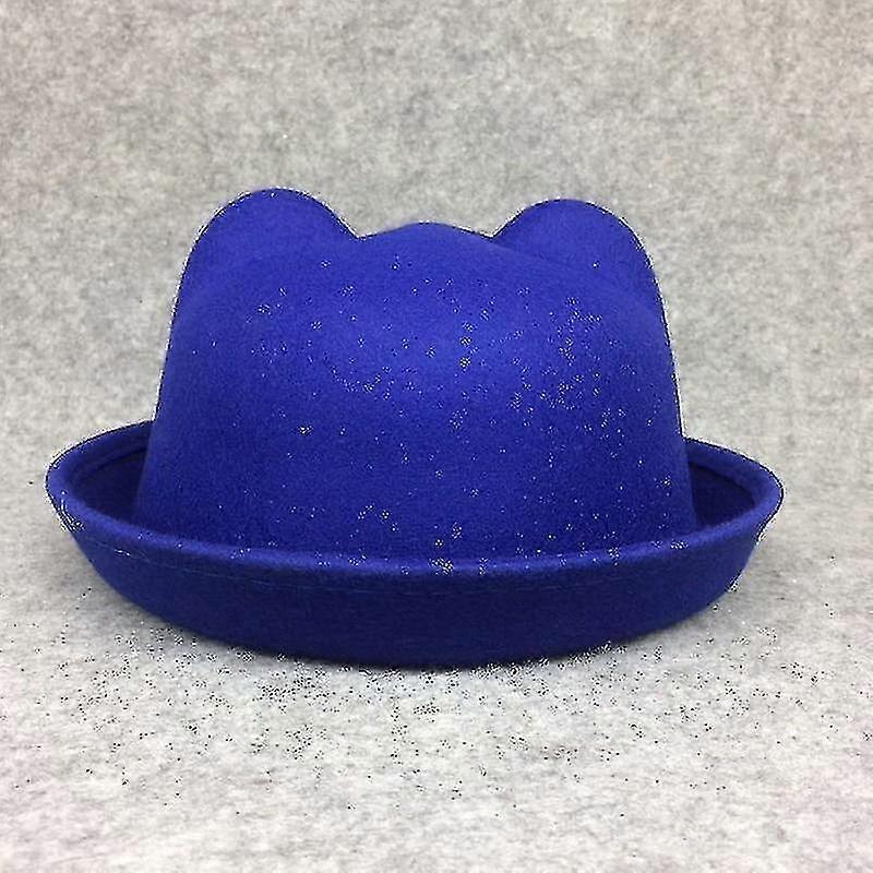 Parent-ld Bowler Wool, Fedora Hats