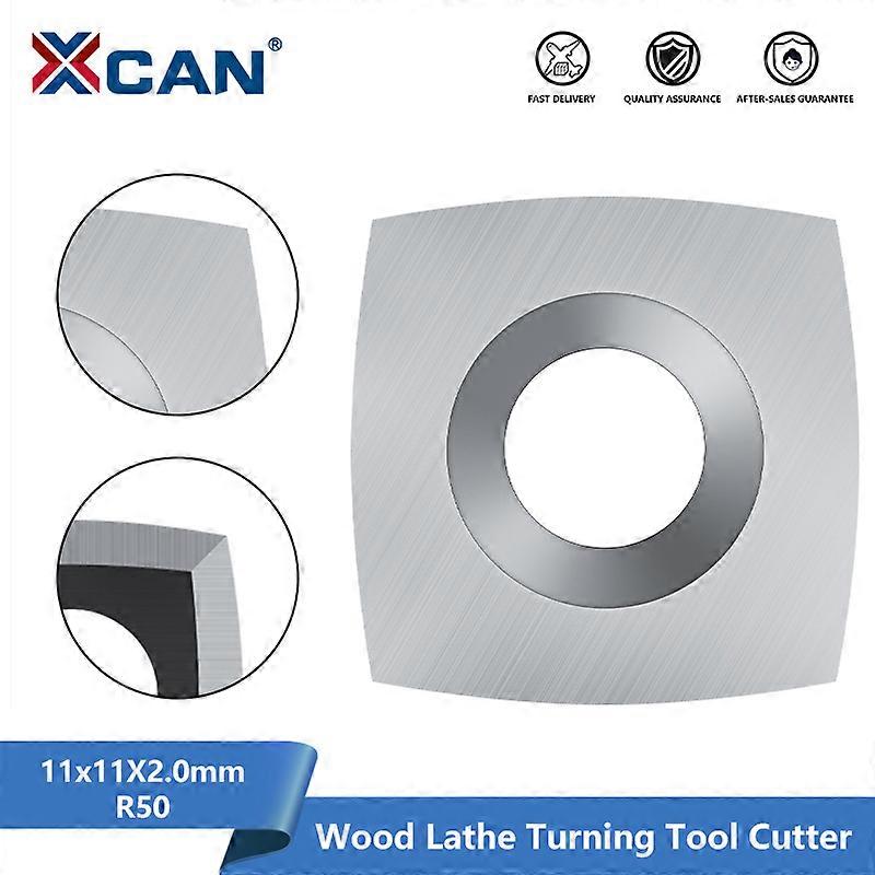 Square Wood Turning Tool Carbide Insert 11x11x2mm R50 Hollowers Finisher Wood Lathe Tool Replacement Cutter Carbide Insert