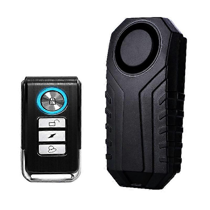 Bicycle Alarm, Anti-Theft for Bike Motorcycle Car Vehicles with Remote Control, 113 db Super Loud
