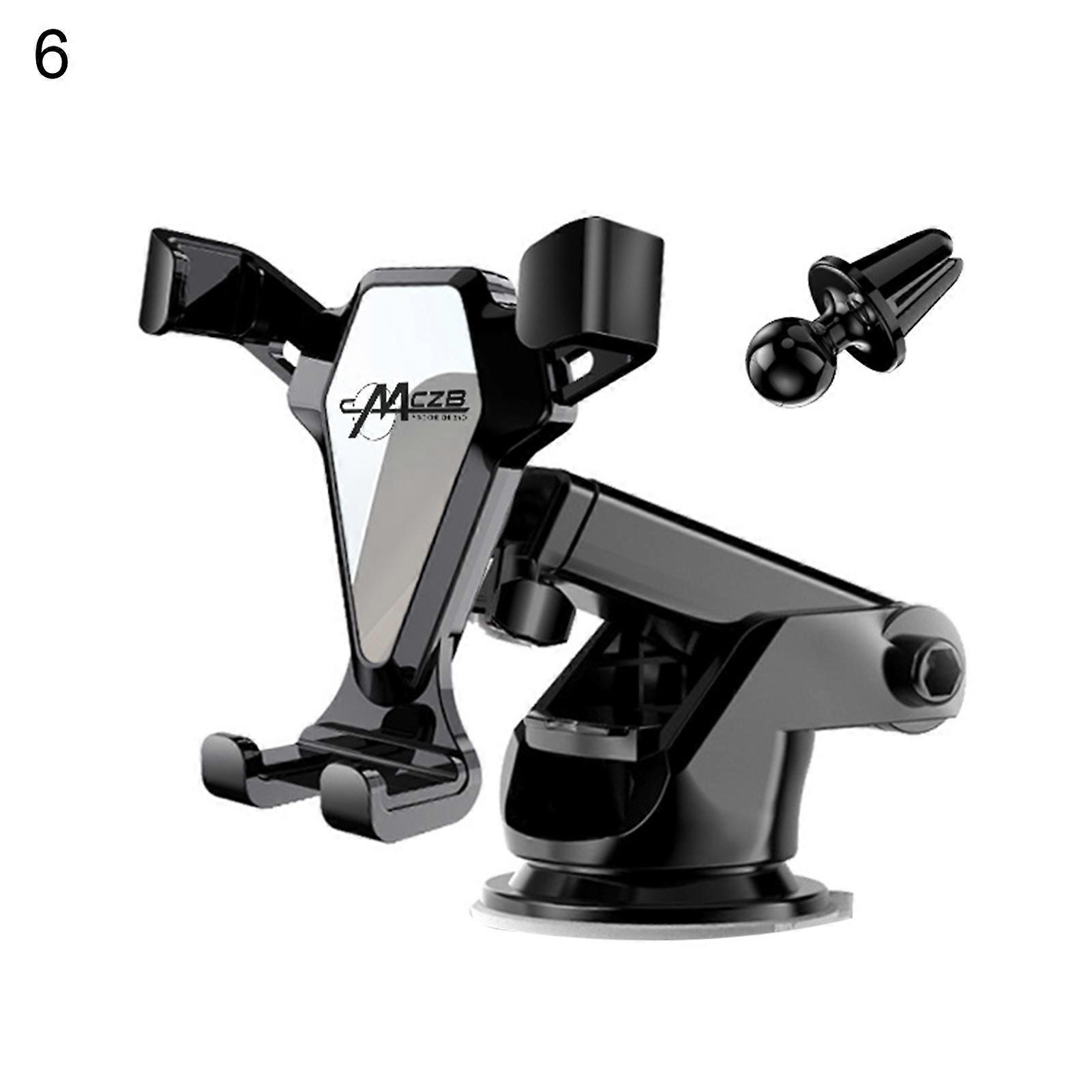 Gravity Sensor Car Phone Holder 360 Degrees Rotation ABS Smartphone Car Phone Mount for SUV