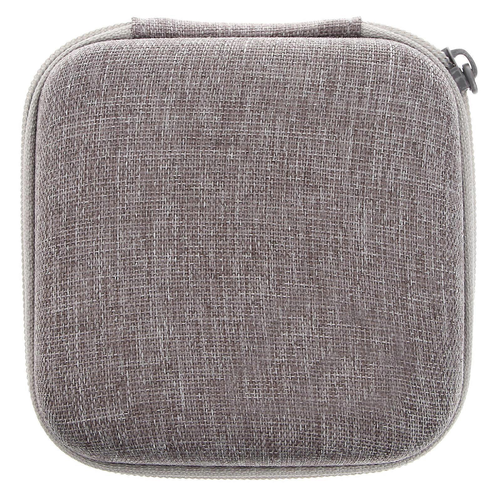Storage Bag Travel Kit Small Bag Mobile Phone Case Case Digital Gadget Device USB Cable Data Cable Organizer Travel Inserted Bag (Grey)
