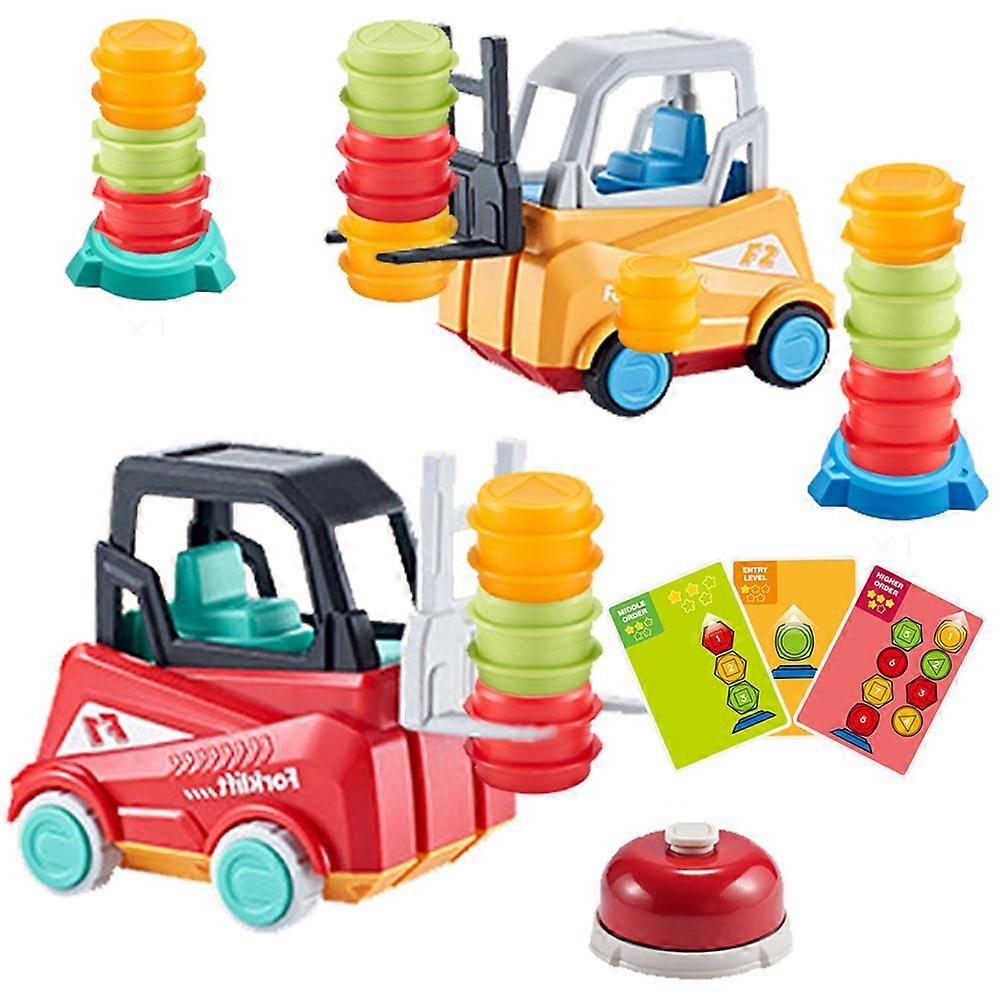 Forklift Frenzy Game Educational Stacking and Sorting Game Engineer Forklift Transport Game