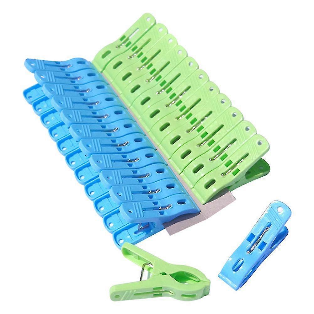 Clothespin Strong Windproof Laundry Clothespin Plastic Clothespin (24Pcs)