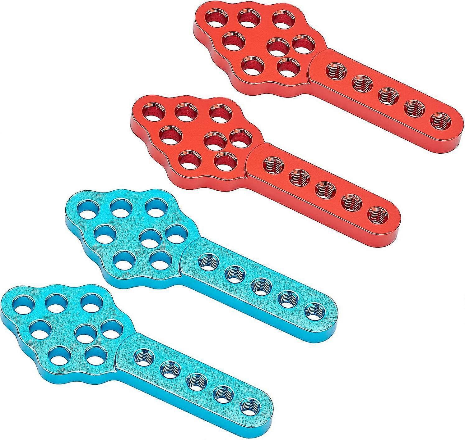 Xinxu Remote Control Car Shock Absorber Bracket 2 Colors Shock Absorber Bracket Adjustable Height Angle Bracket Remote Control Car Accessories (red B