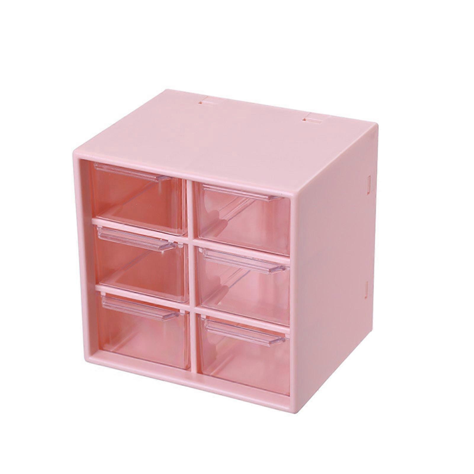 Storage Box Large Capacity Space-saving PP Drawer Type Desktop Pen Makeup Organizer Box for Home
