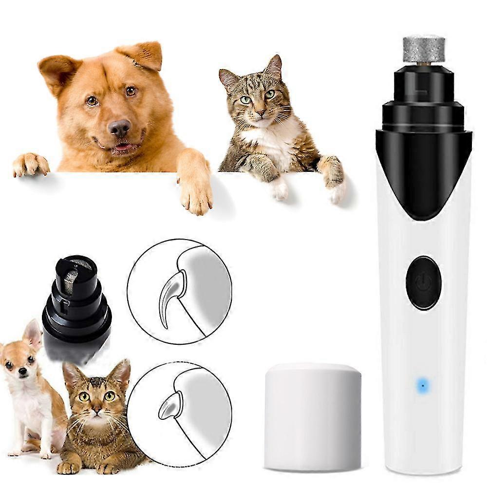 Pet Nail Clipper Grinder Usb Rechargeable