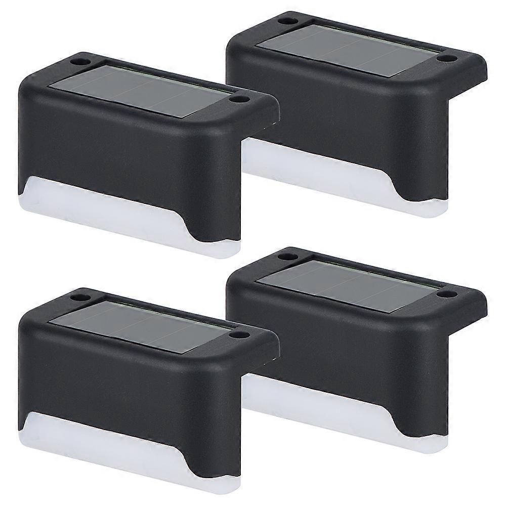 Efficient Outdoor Lighting Wireless (4-pack) SOLAR CELLS Black Warm