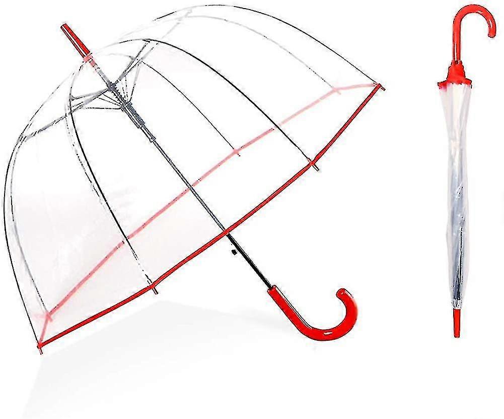 46 Inch Clear Bubble Umbrella Automatically Opens High Quality