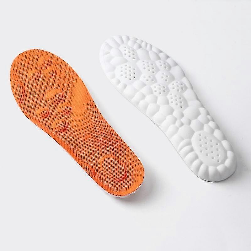 4d Orthopedic Shoes Insoles Fashion Super Soft Running Sports Insole For Feet Baskets Shoe Sole Arch Support Orthopedic Inserts Unisex-ykc