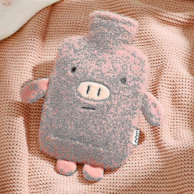 حقيبة الماء الساخن حقيبة المياه الدافئة زجاجات المياه الساخنة مريحة رقيق لينة أفخم نمط لطيف 500ml 21 *12.5cm