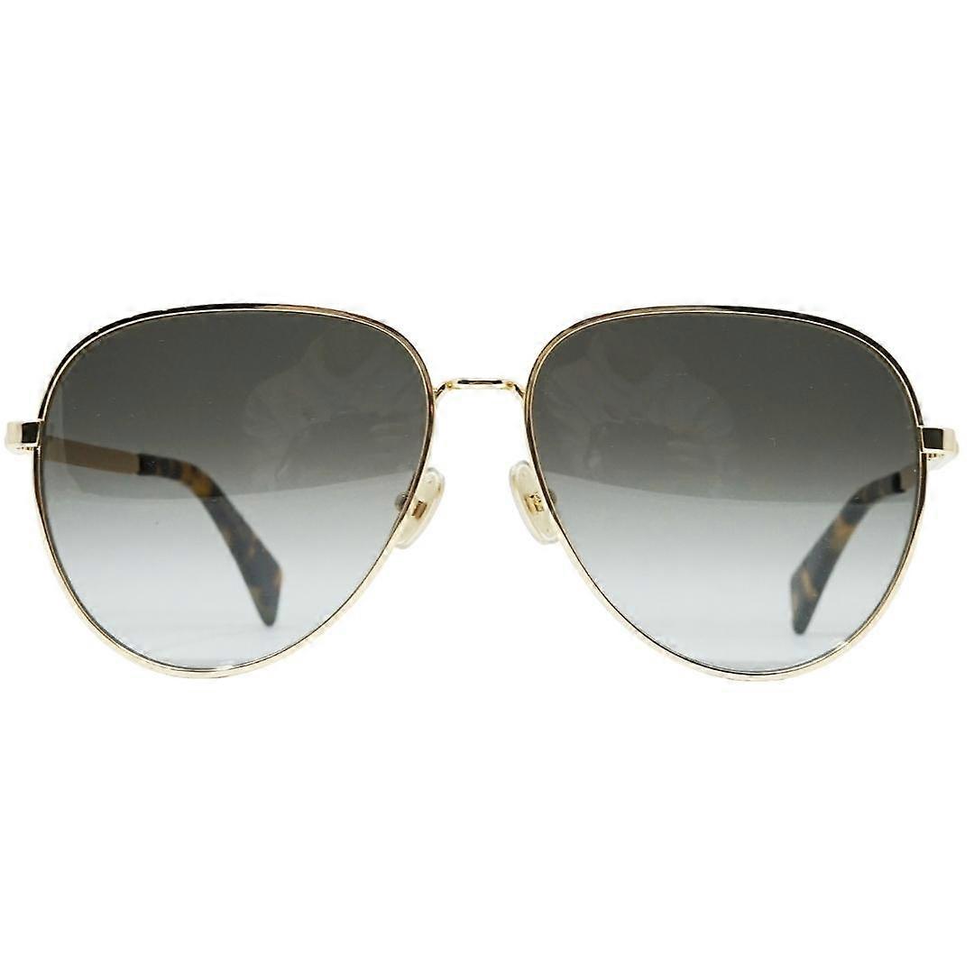 Lanvin Gradient Grey Lens 金色太阳镜