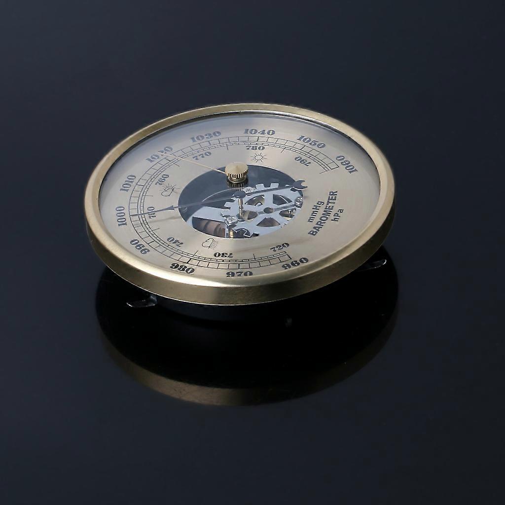  High-performance Wall Mounted Barometer Perspective Round Dial Air Weather