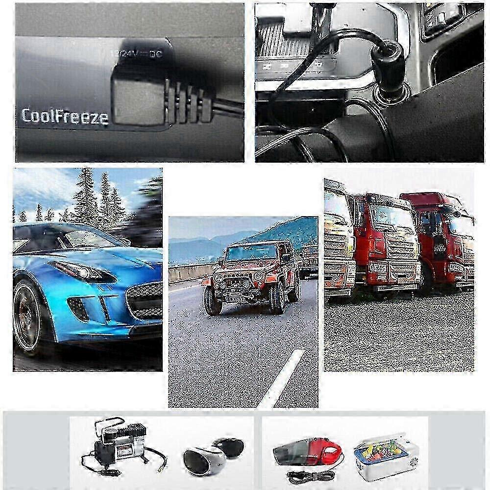 Câble D'alimentation 12V Pour Glacière/frigo Compresseur Waeco CFCDF - Longueur 2 Mètres