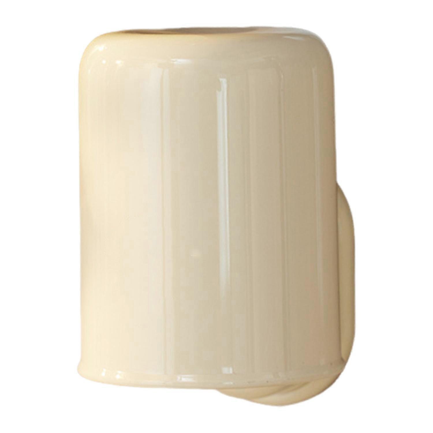 Toothbrush Rack Wall-Mounted Holder No-Punch Installation Double-Clip Design Efficient Drainage