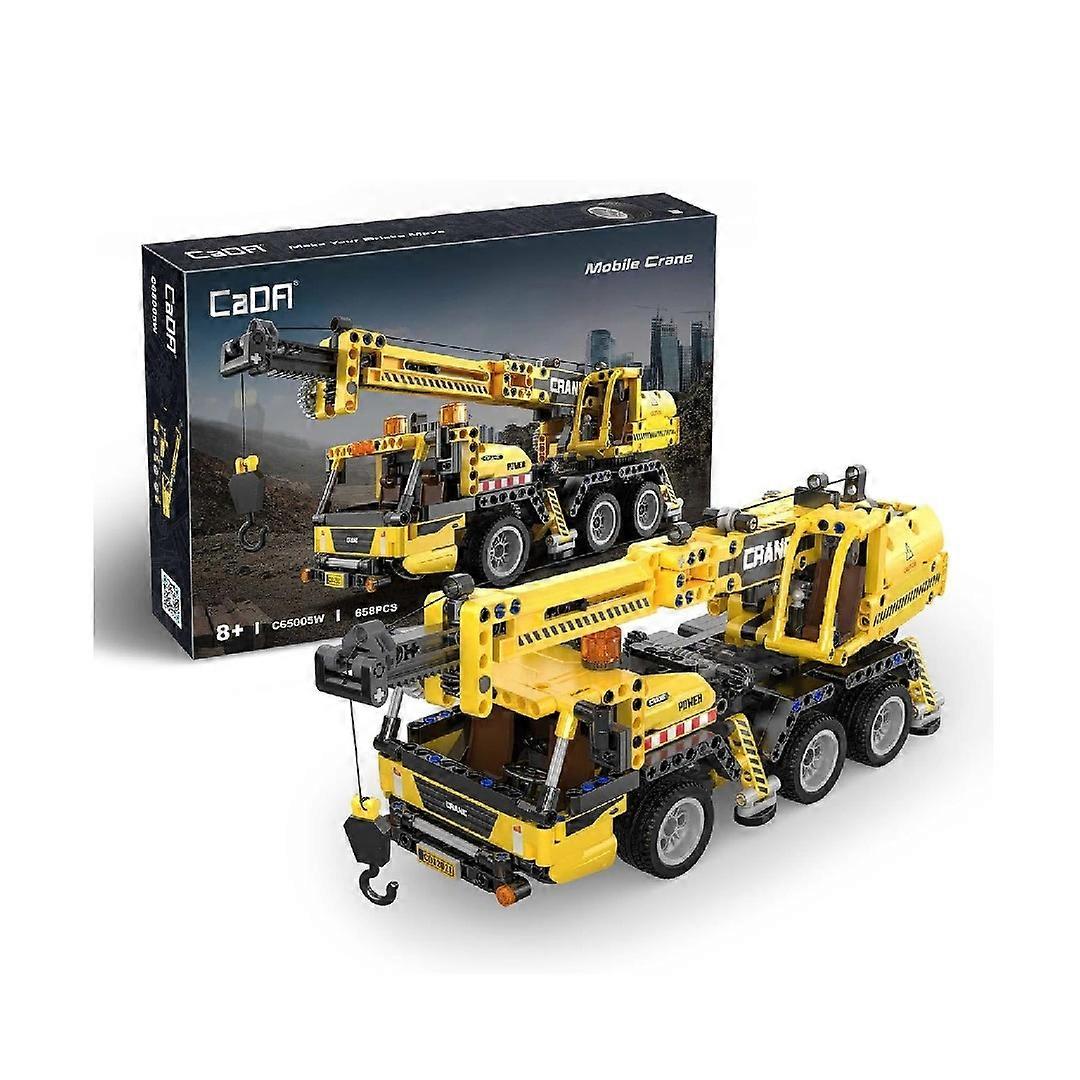 CaDa Mobile Crane construction Set 658 Pieces