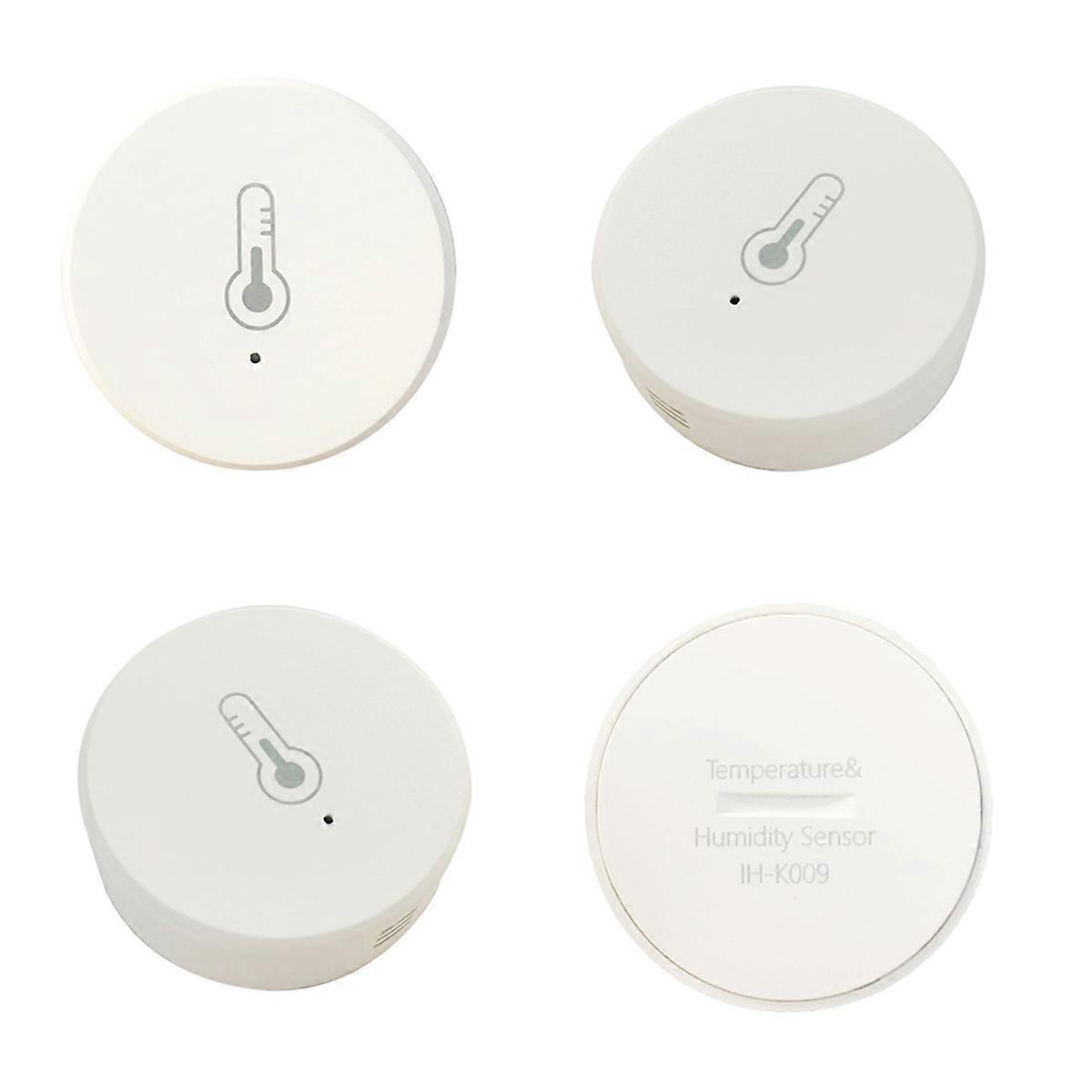 Tuya Zigbee Temperature and Humidity Sensor Voice Control Intelligent Home Hygrometer Real-Time Monitoring