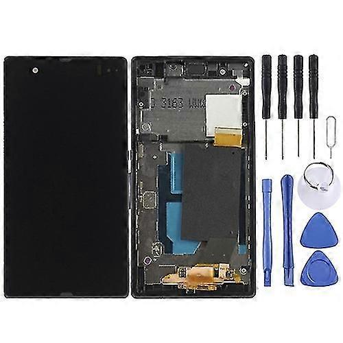 LCD Screen+Touch Screen with Frame for Sony Xperia Z