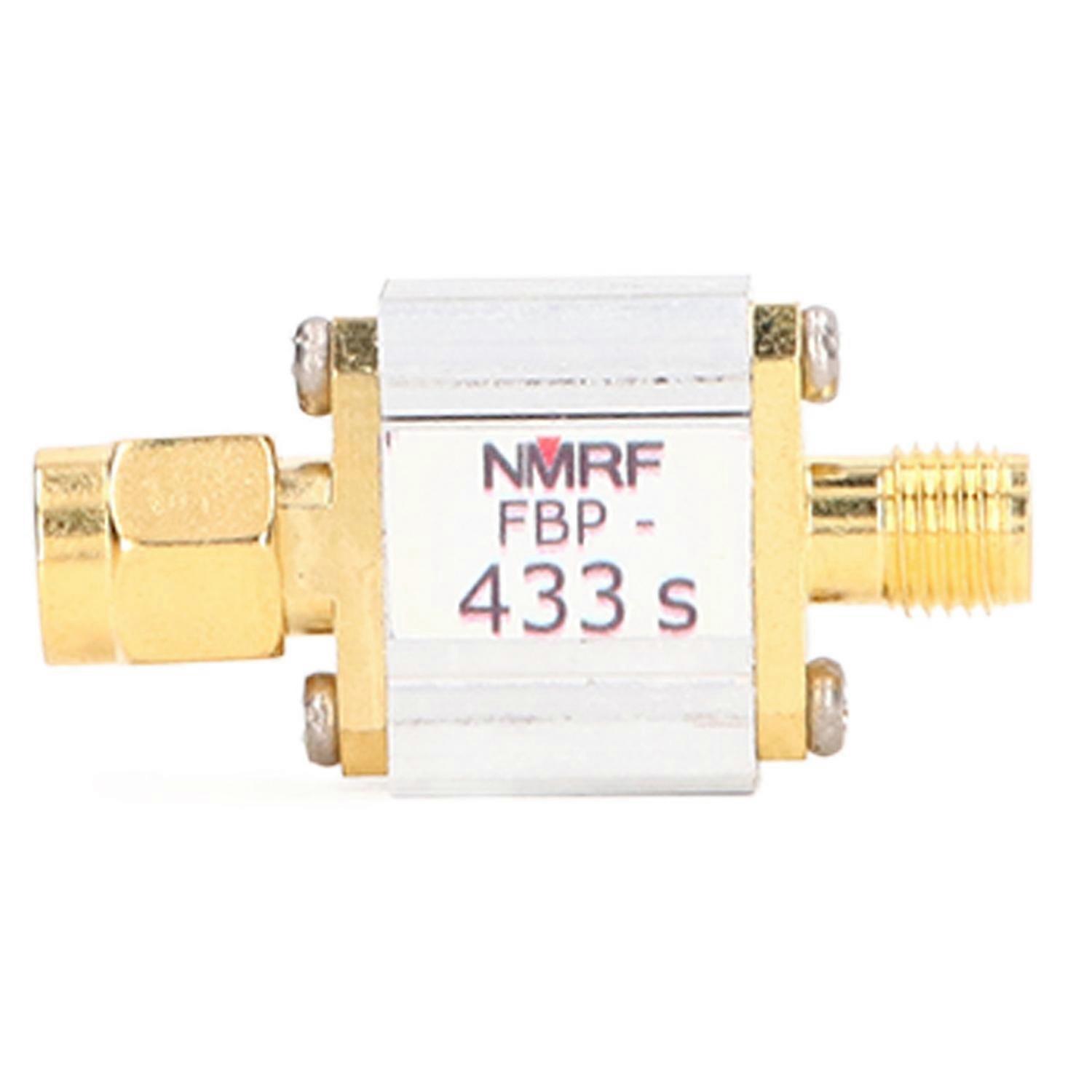 433MHz Bandpass Filter SMA Interface Band Pass Filter Module for RFID Receiver 50 Ohms