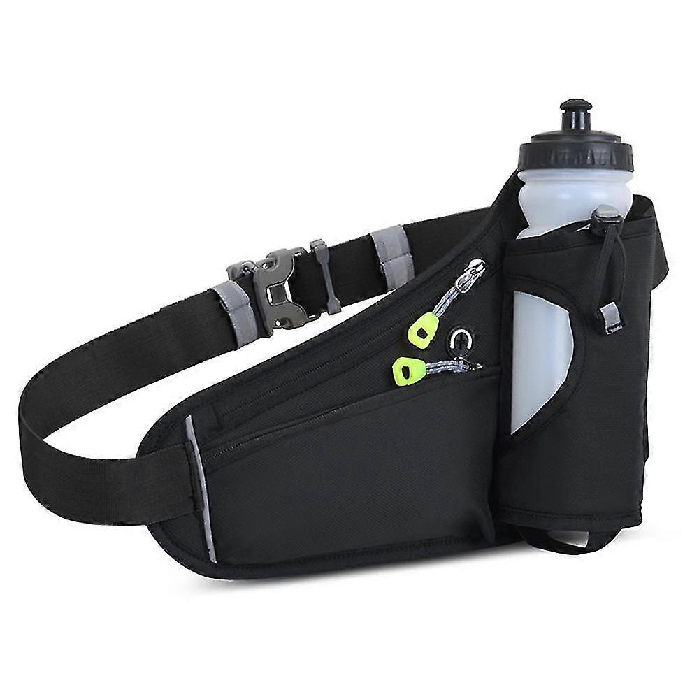 Hydration Belt For Hips For Men Women Running Belt With Water Bottle Holder With Large Pocket