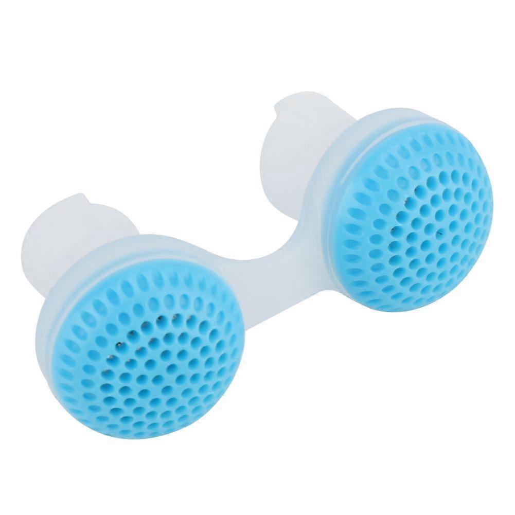 いびき防止睡眠補助装置鼻拡張器鼻空気清浄器呼吸装置(青)