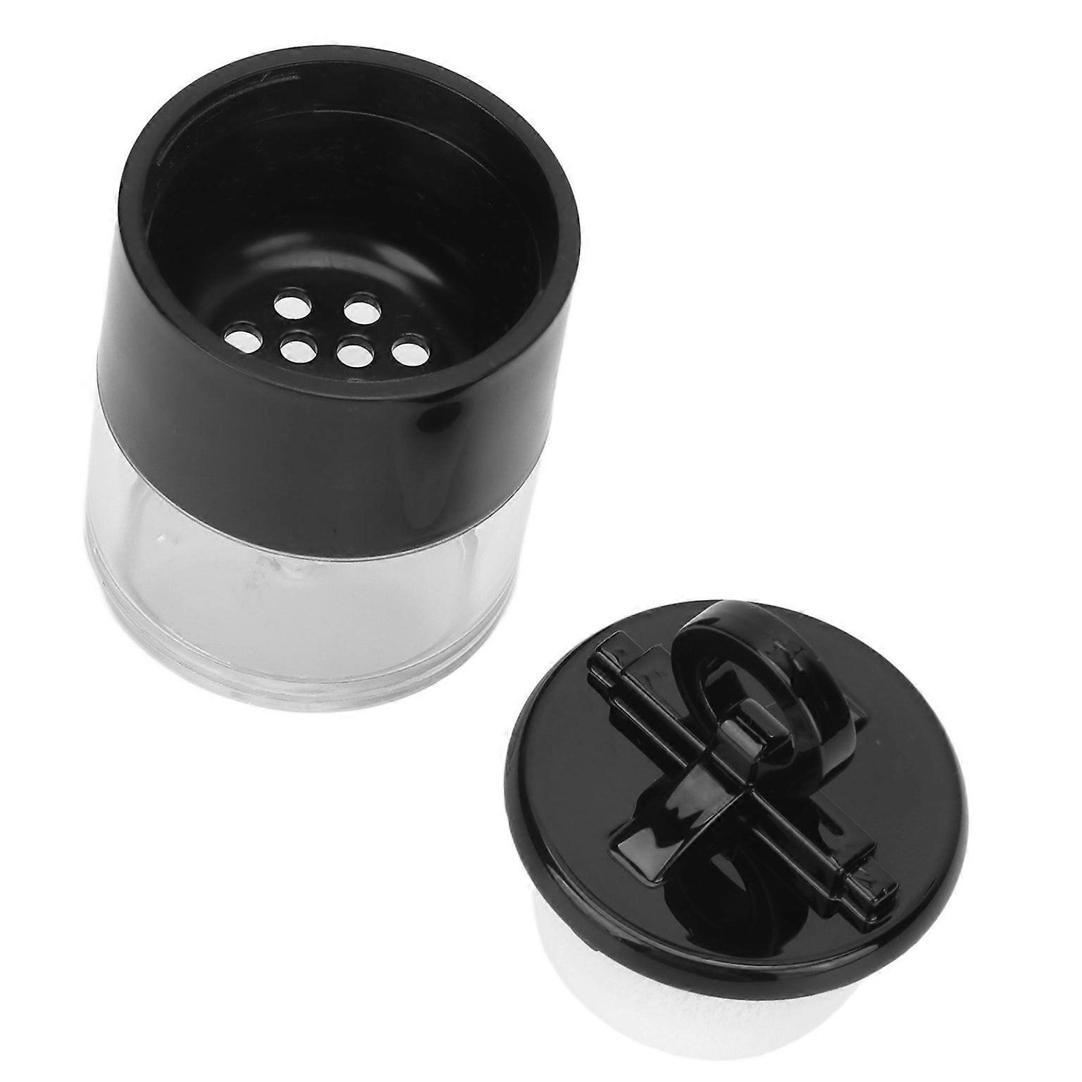 Empty Makeup Powder Container with Puff Case - Refillable Plastic Powder Puff Holder