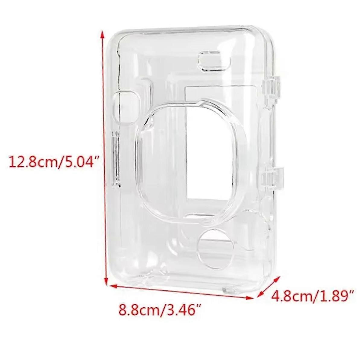 New Transparent Crystal PVC Protective Case Protector Instant Camera Storage Bag Cover for Mini