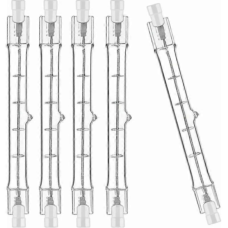 5-pack R7S halogen bulbs for architectural spotlights, landscape work lighting