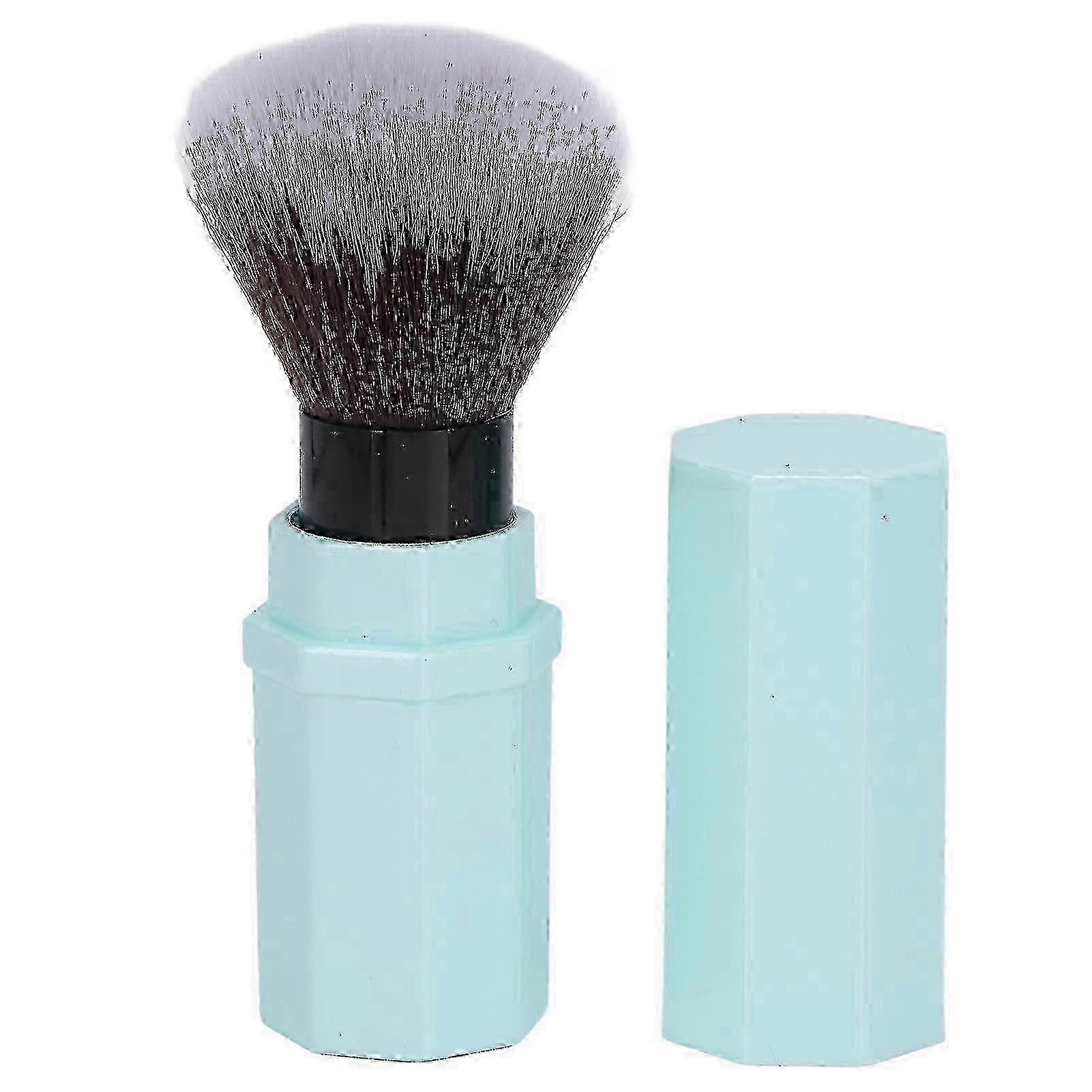 Infällbar sminkborste, professionell, bärbar, rougeborste