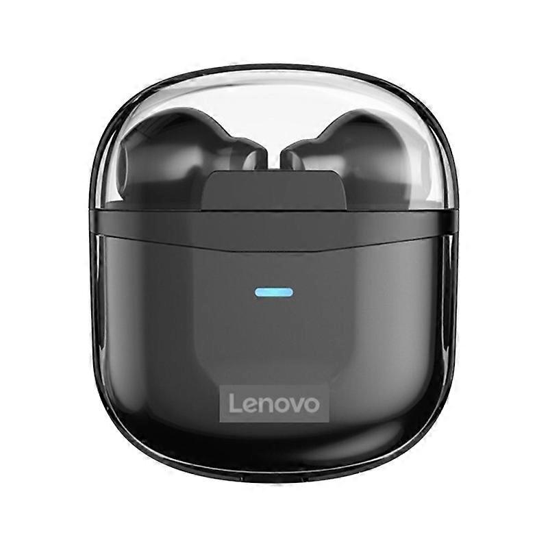 COMPATIBLE Lenovo XT96 Noise Reduction Semi-in-ear Bluetooth Earphone with Transparent Jelly Charging Box