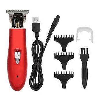 Professionel USB-opladningssalon Elektrisk hårklipper Hårtrimmer Skæremaskine