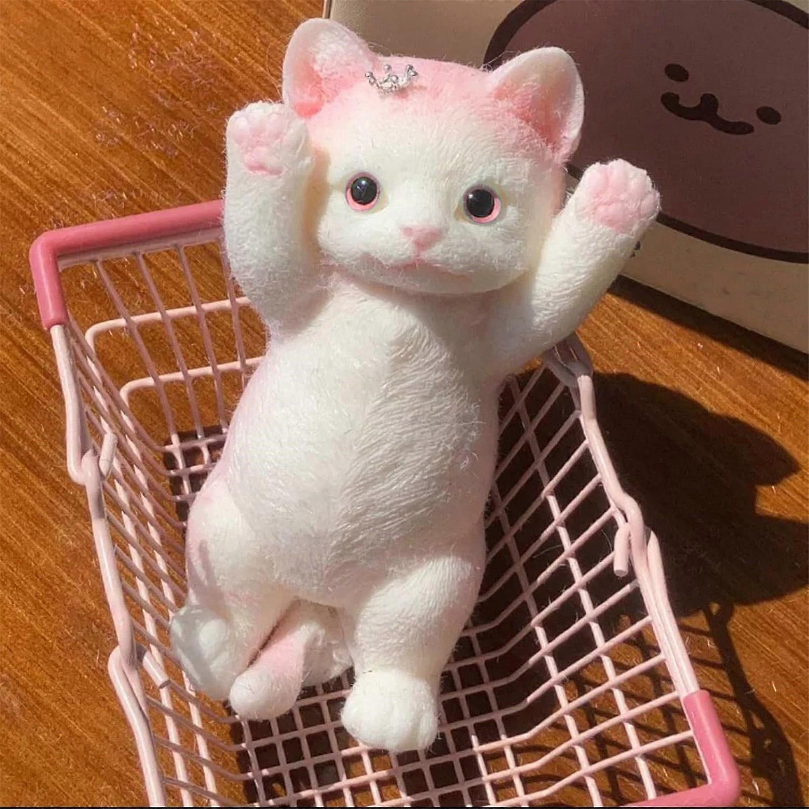 Catss Hands Up Catss Kneading Stress Relieving Toy Girl Plush Toy Simulation Catss Kneading