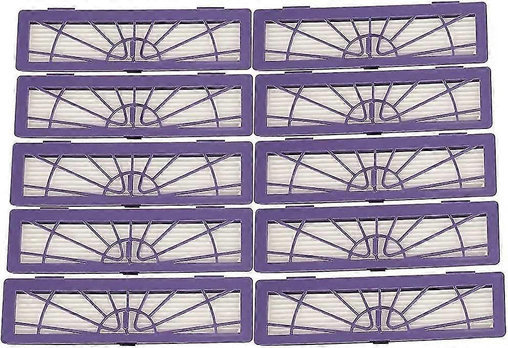 Set Of 10 Replacement Filters Compatible With Neato Botvac 70e 75 80 Series High Percompatible Withmance Filter Models