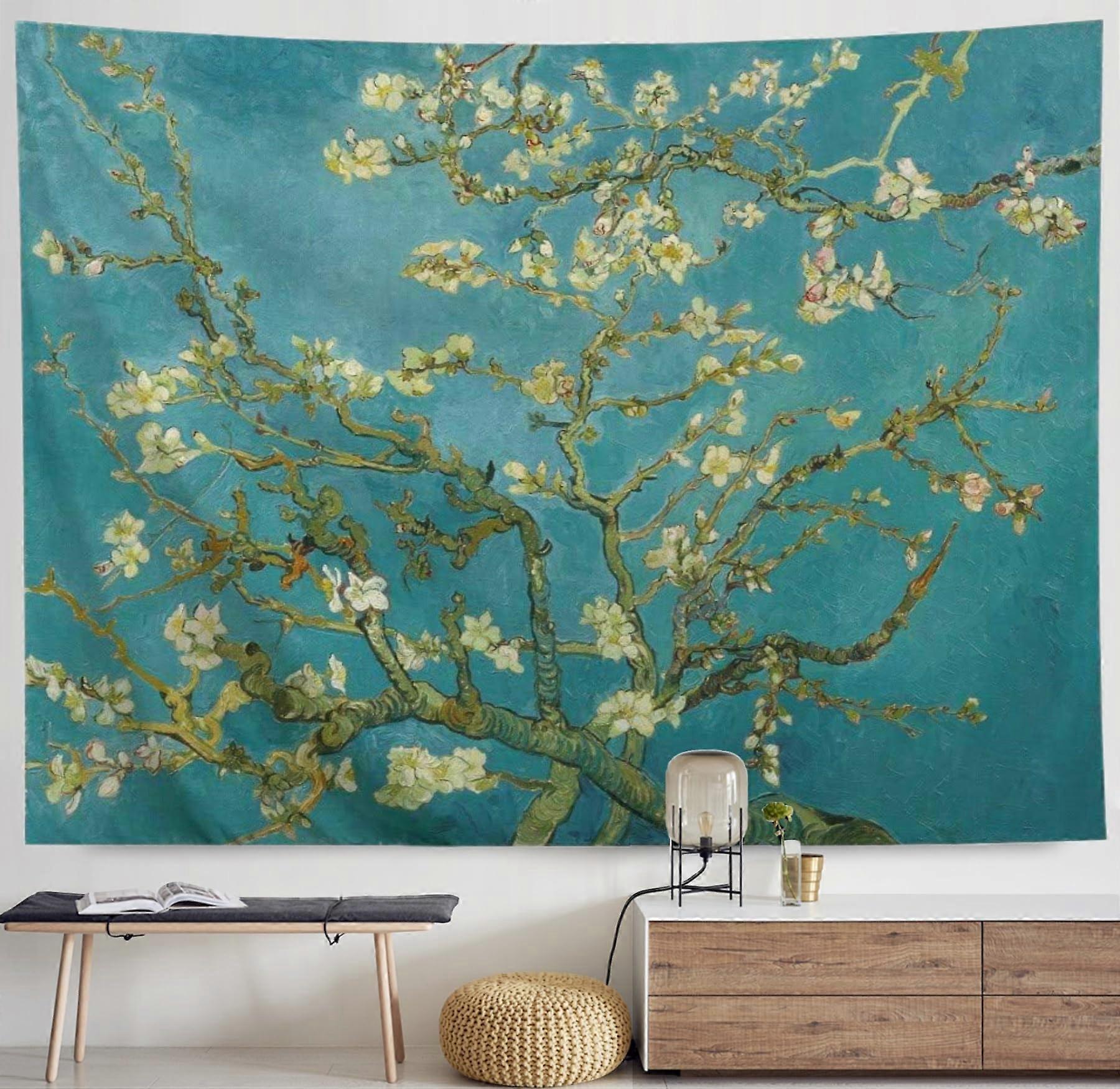 Tree of Life Tapestry 51 X 60 Inches Wall Hanging Boho Style Decor Nature Motif Wall Art