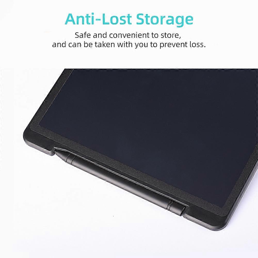 12 Inch LCD Writing Tablet Electronic Digital Drawing Board Erasable Writing Pad Single Color Screen