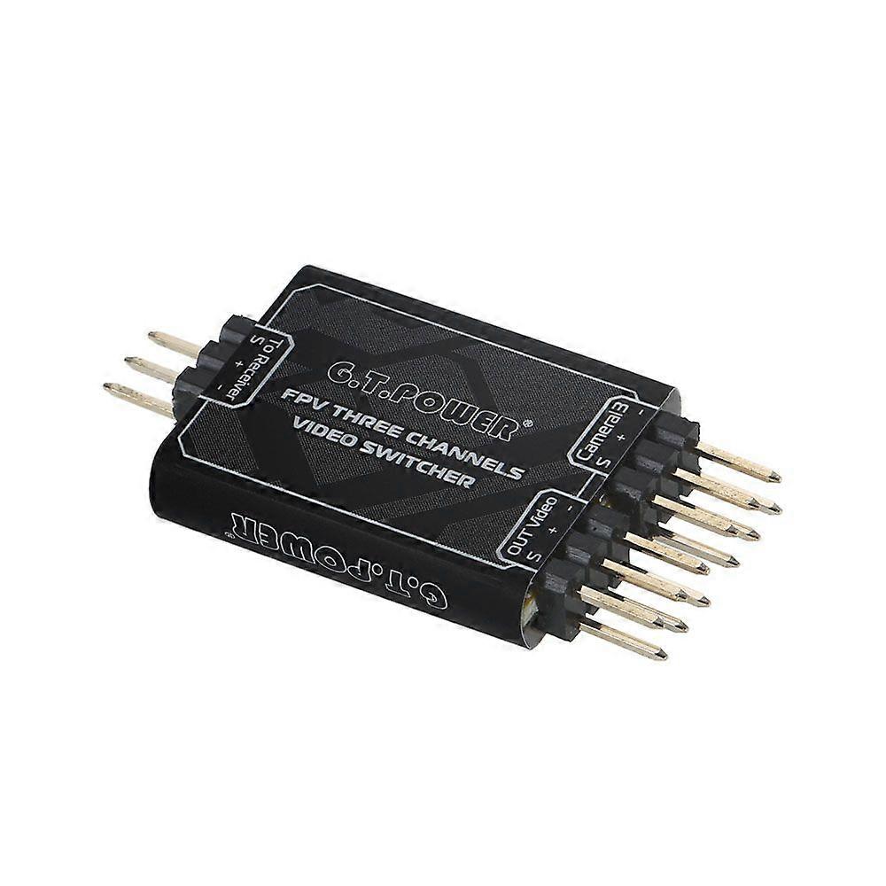 G.T.POWER 3 Channel Video Switcher Module 3 way Video Switch Unit for FPV Camera