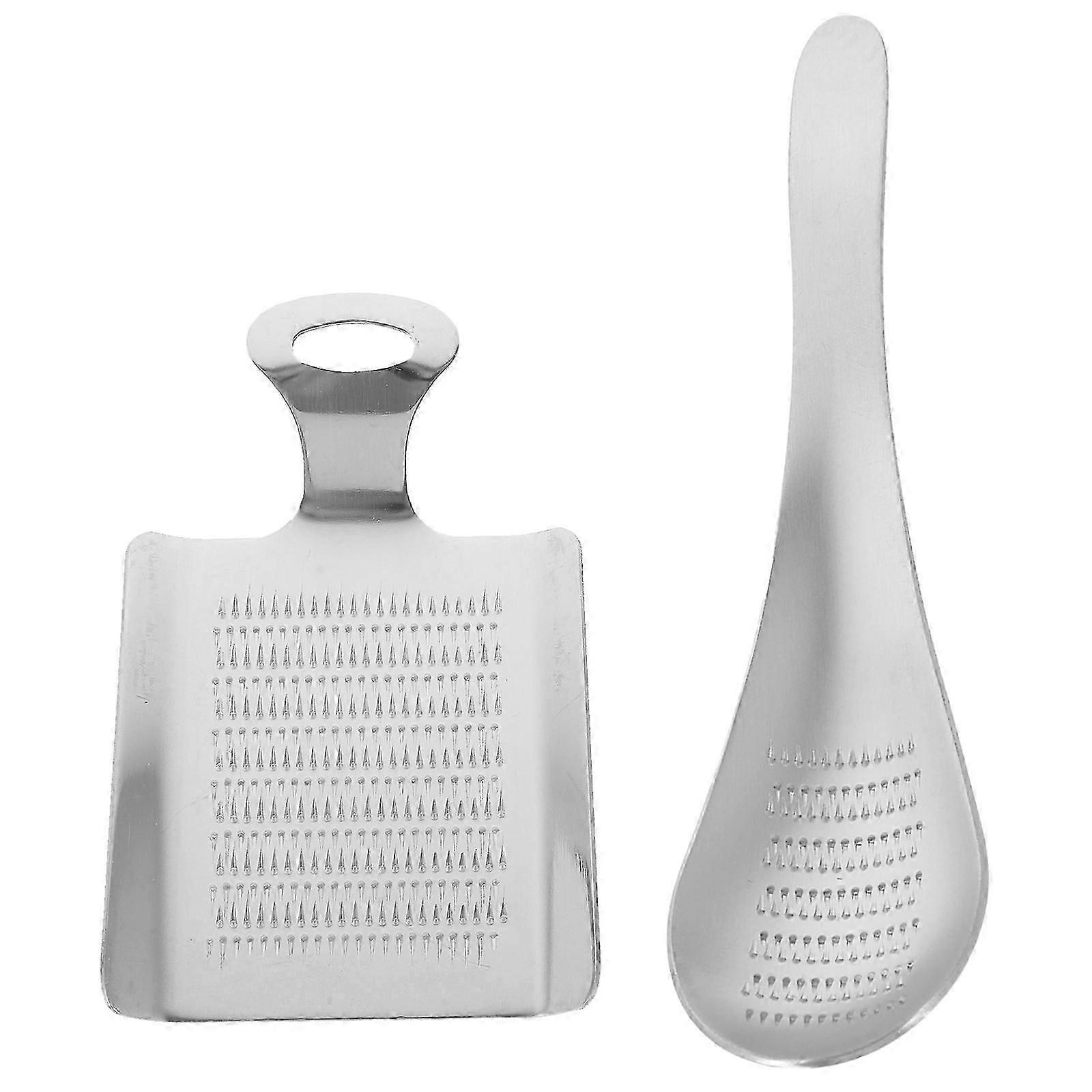 2pcs Garlic Ginger Grinder Fruits Root Vegetable Grinder Complementary Food Grinder