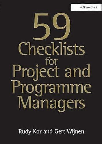 59 Checklists for Project and Programme Managers