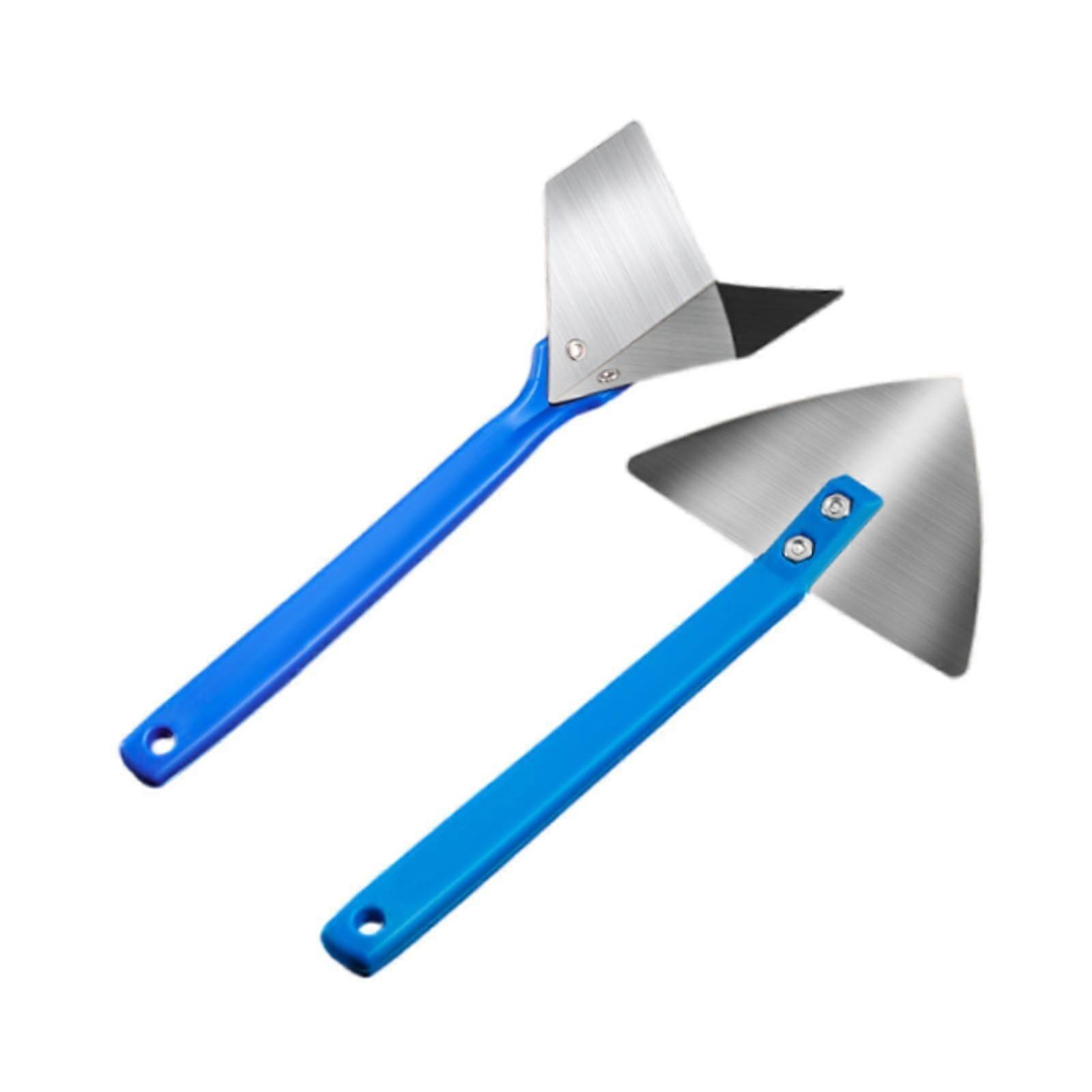 2Pcs Drywall Corner Tools Anti Slip Compact Outside and Inside Corner Trowel