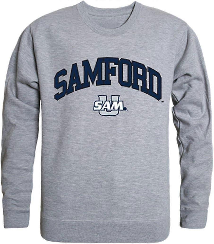 Samford University Campus Crewneck Pulover Hanorac Heather Grey