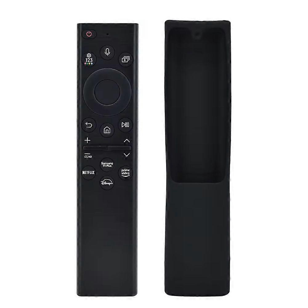 New BN59-01385A For Samsung Voice Bluetooth TV Remote QN50Q80BAFXZX With Cover