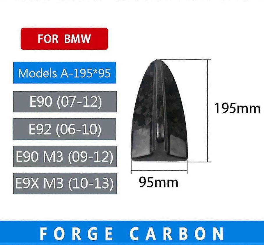 Real carbon Fiber compatible for ge compatible for 1 2 3 4 5 7 Series E90 F10 F20 F30 F34 F80 F87 F32 F36 G11 G20 G30 Shark Fin Antenna Cover