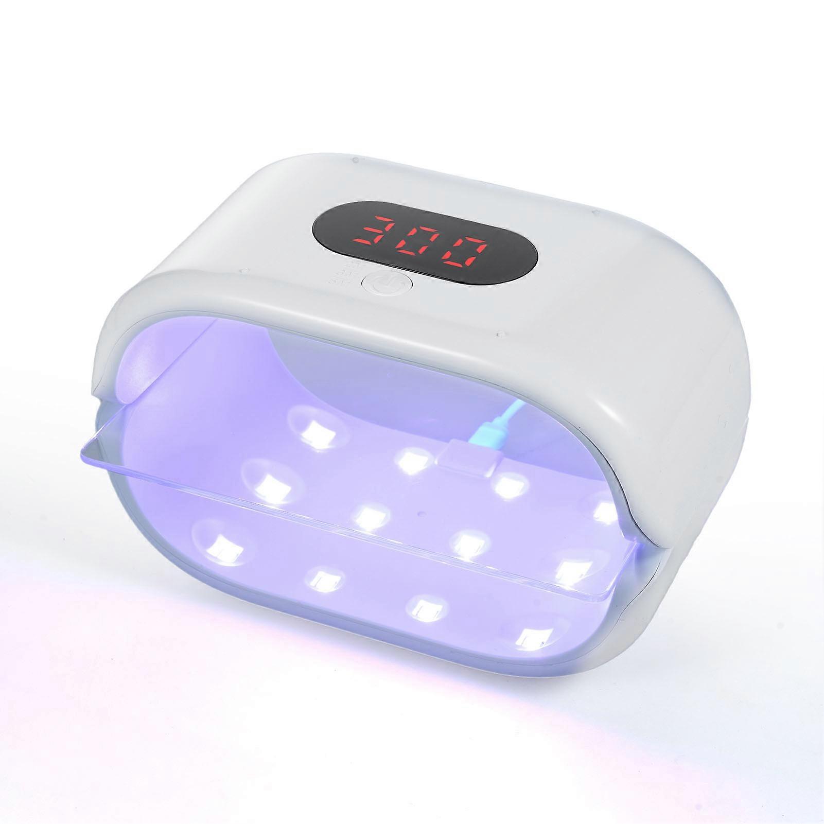 UV Light for Resin 36W Two-Sided UV Resin Curing Lamp Dual Wavelength Support Faster Curing & Timing Function(2m,3m,5m) Digital Display Light Weight 