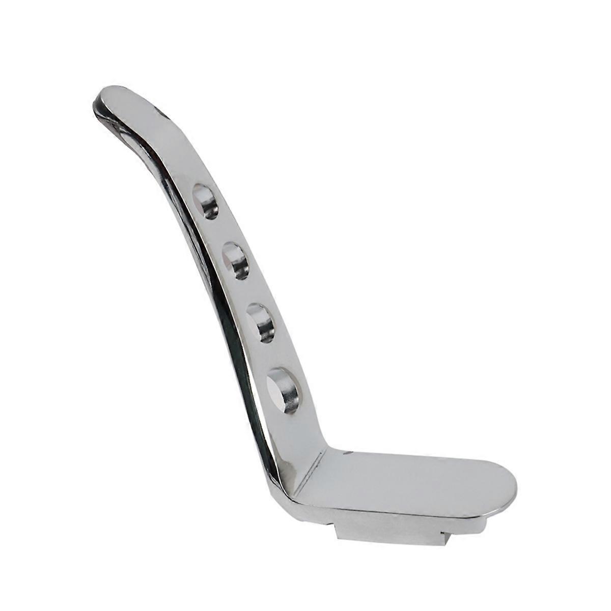 Motorcycle Foot Pedal Stand Kickstand Extension Kit for Harley Silver