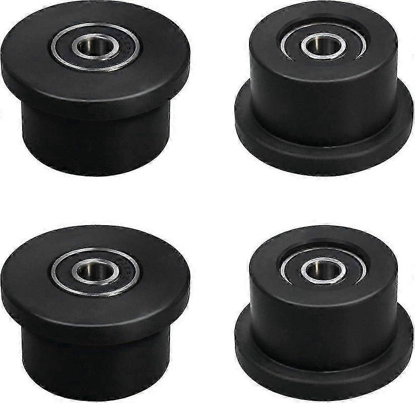 Total Gym Replacement Wheels/Rollers - Compatible with Models 1000 to 1900, Supreme, Gold, 4-Pack