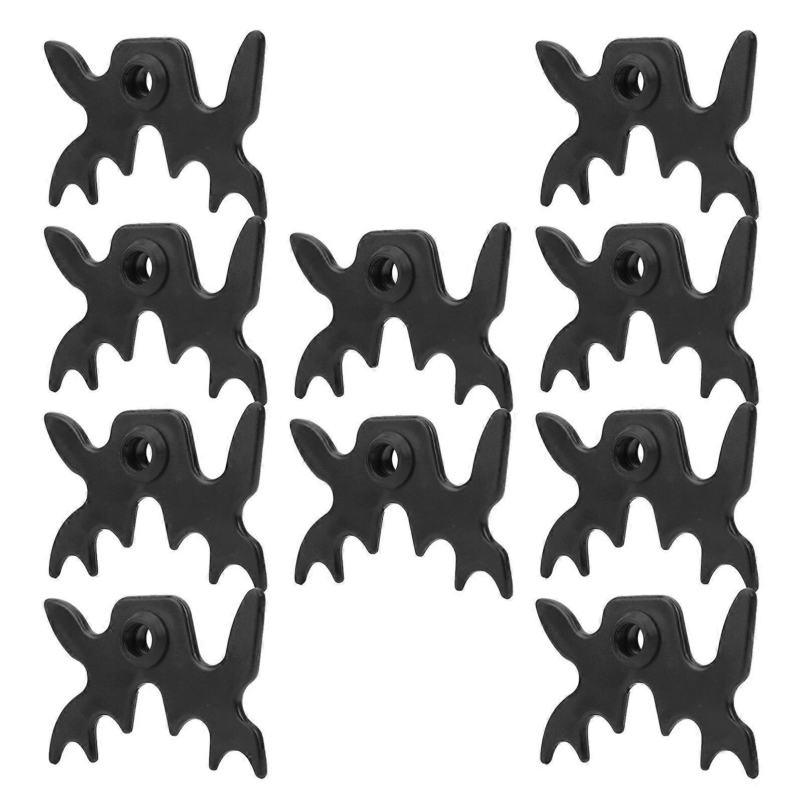 10pcs Billard Pool Queue Stick SlipOn Moosehead Bridge Head Geweih Rute Stick Pool Rack