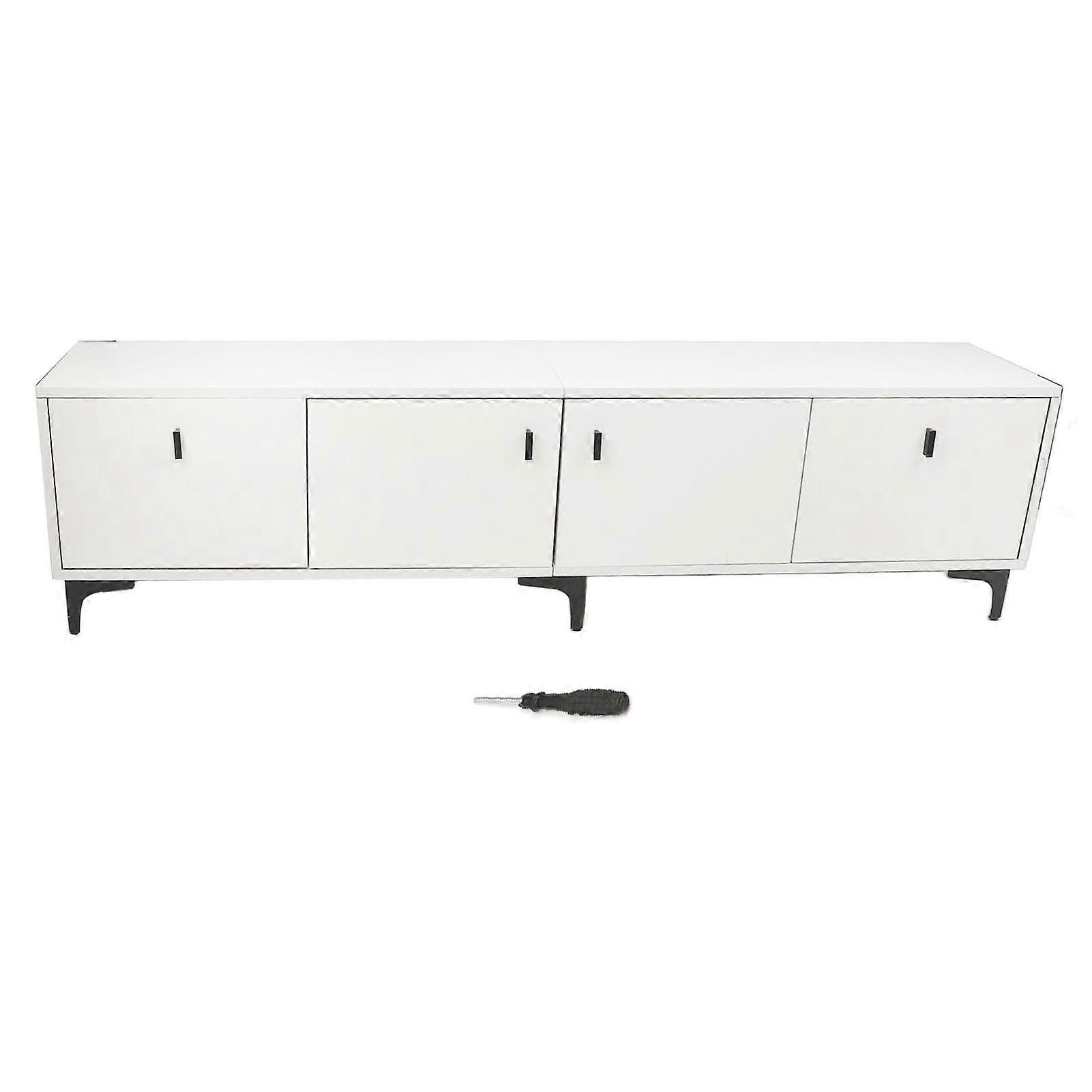TV Cabinet MDF Media Console Entertainment Center with Legs Functional Media Console TV Media Stand