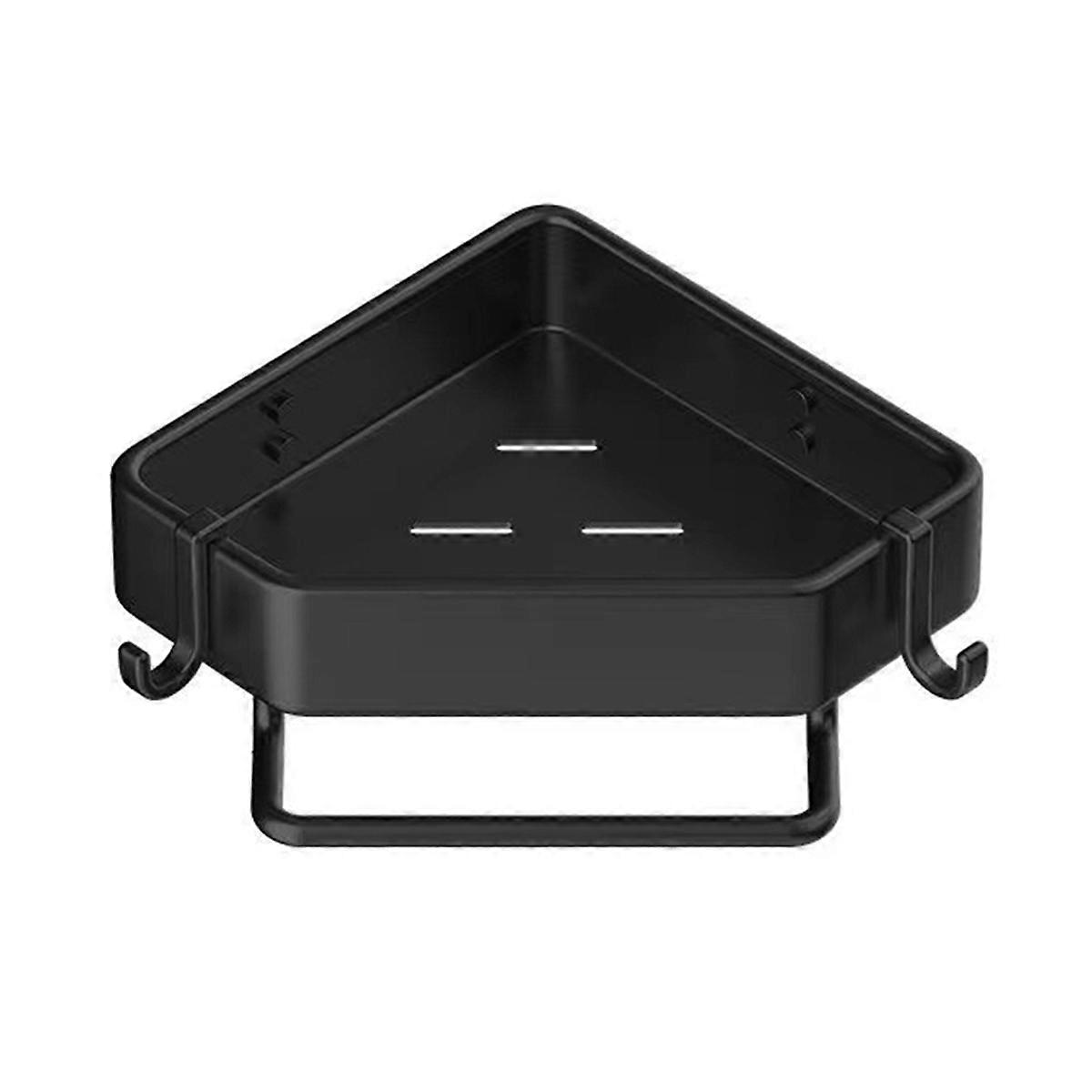 Bathroom Shelf Organizer Shower Storage Rack Black Corner Shelves