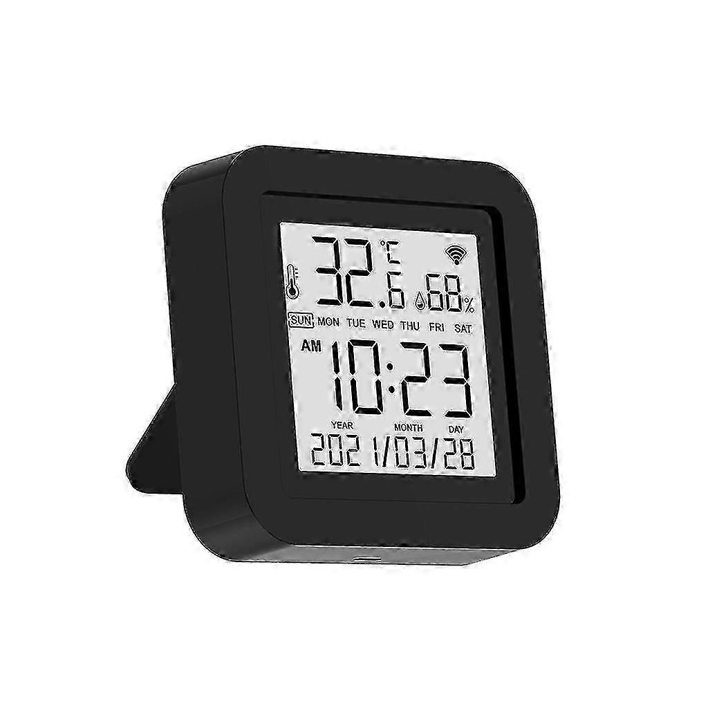 Wifi Temperature Humidity Sensor For Smart Home Remote Controller Lcd Display