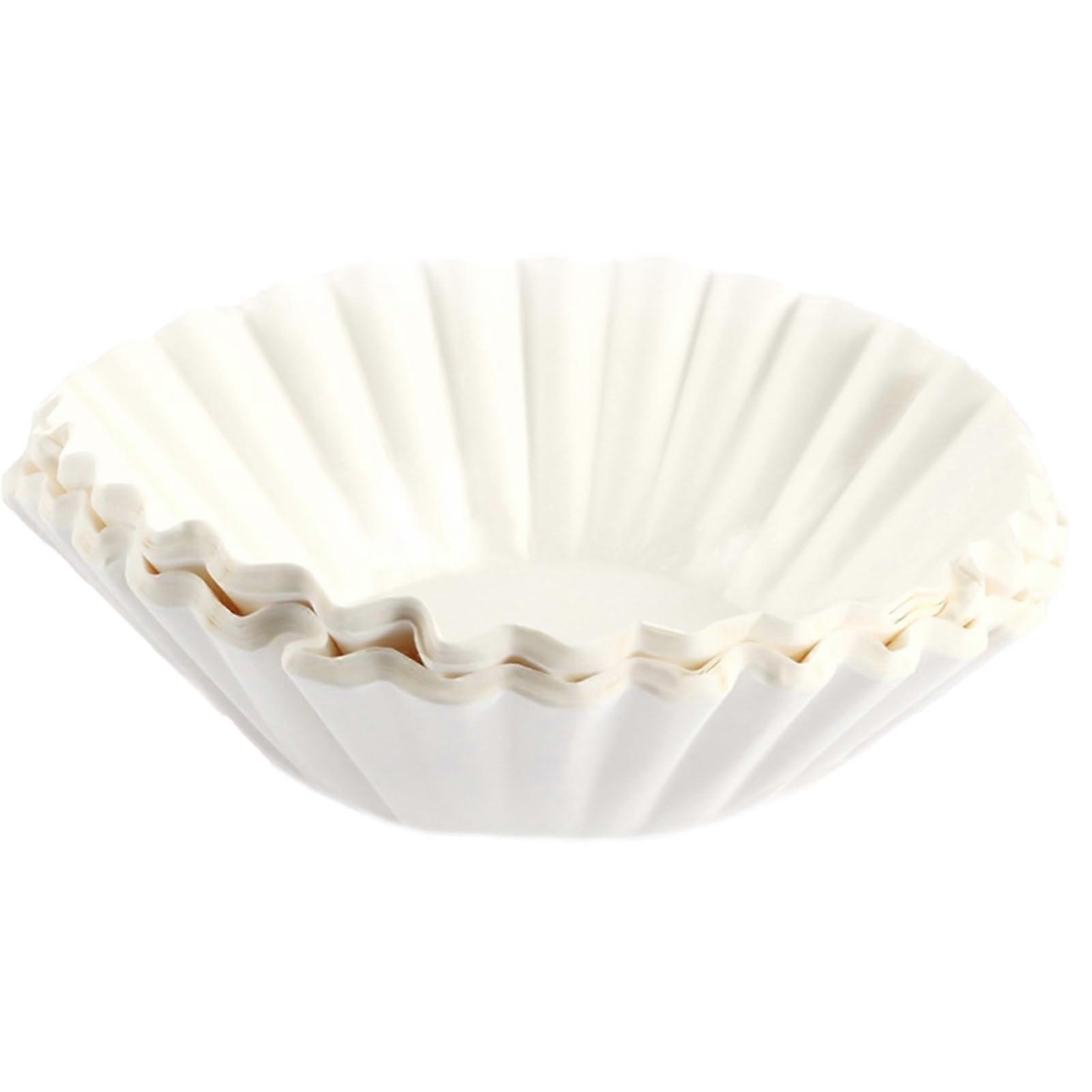 100 Sheets Disposable White Coffee Filters for Coffee Maker Replacement Accessory Small Size